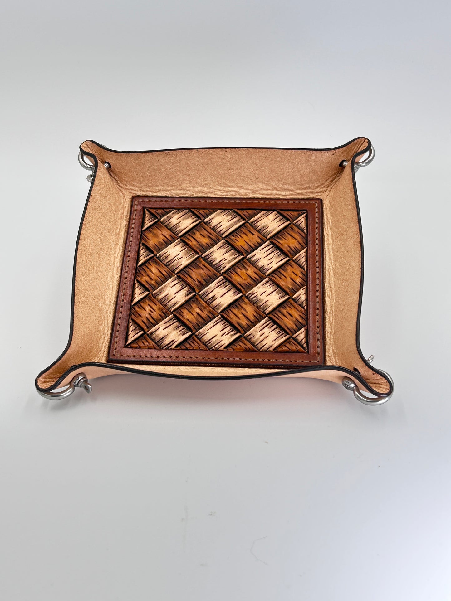 Steve Grady Leather Valet Tray