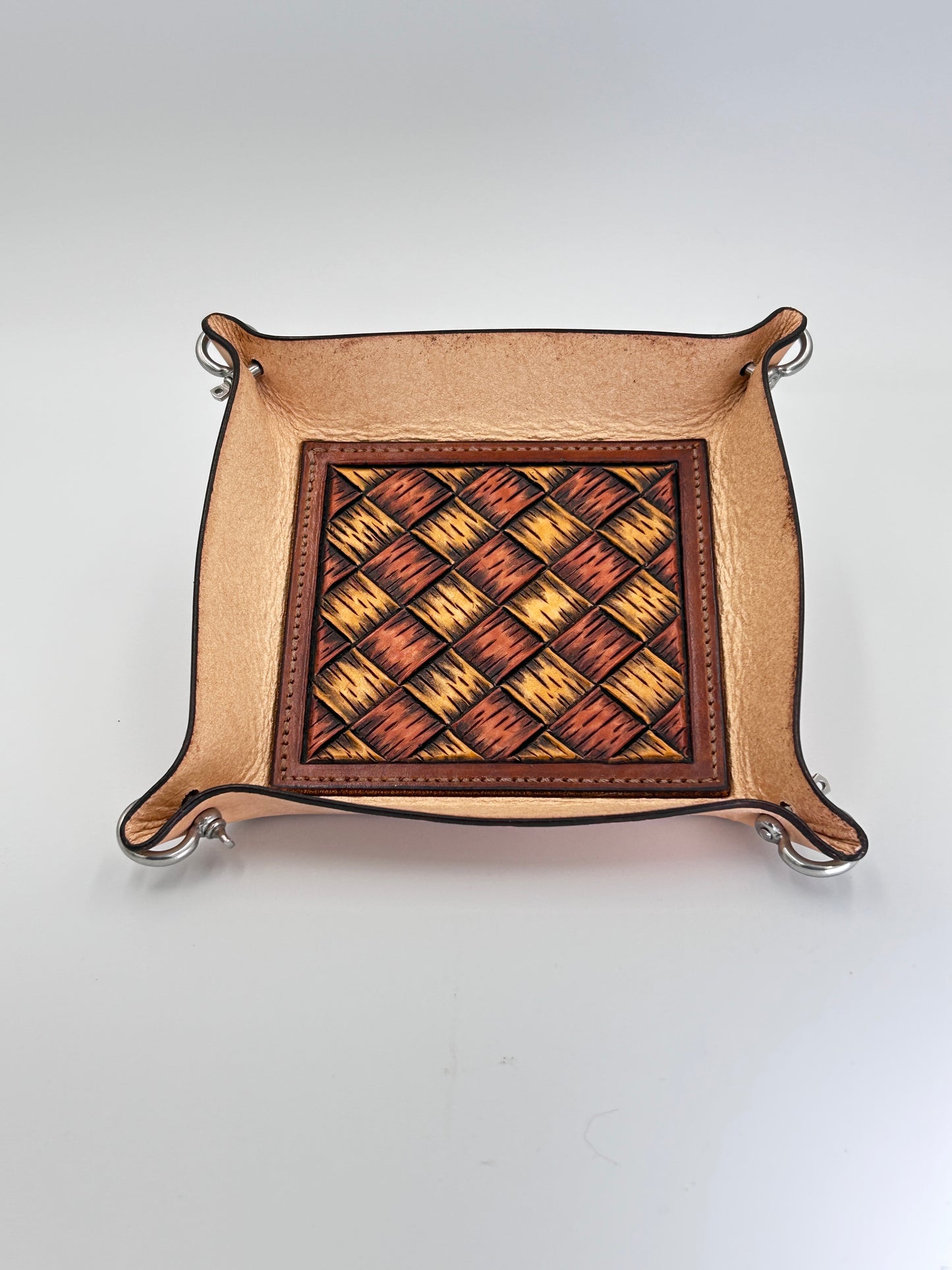 Steve Grady Leather Valet Tray