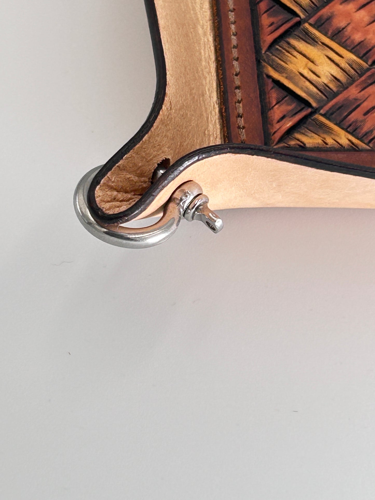 Steve Grady Leather Valet Tray