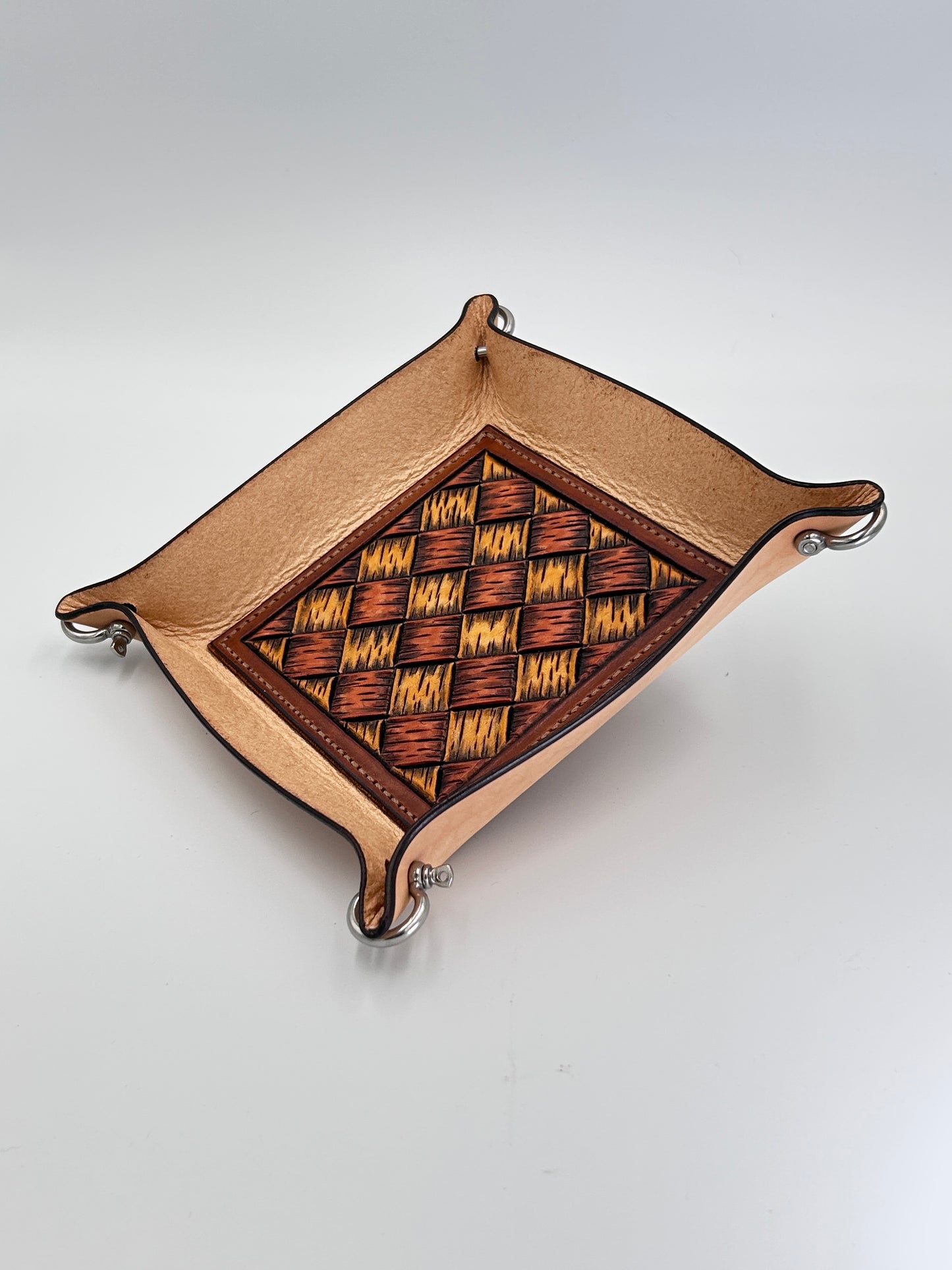 Steve Grady Leather Valet Tray