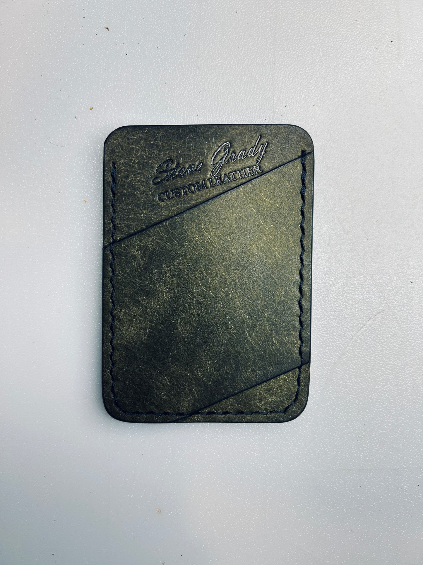 Italian leather card/cash wallet