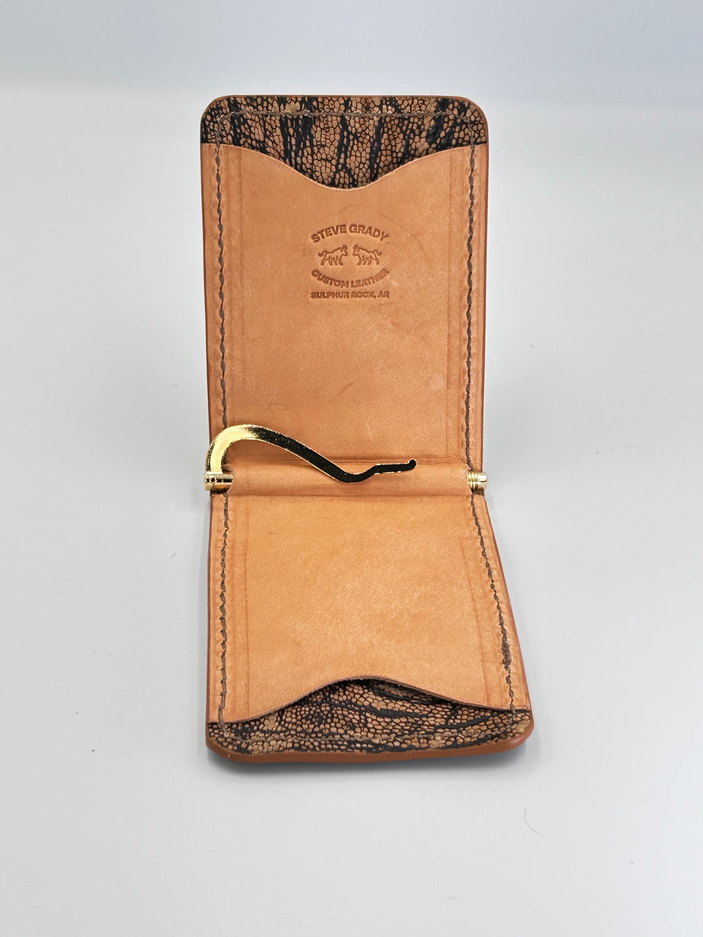 Money Clipper Wallet (OSTRICH SHIN)