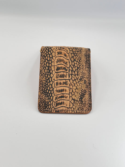 Money Clipper Wallet (OSTRICH SHIN)