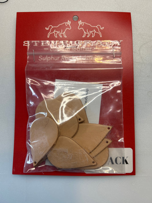 Large teardrop earring blank (10 pack)