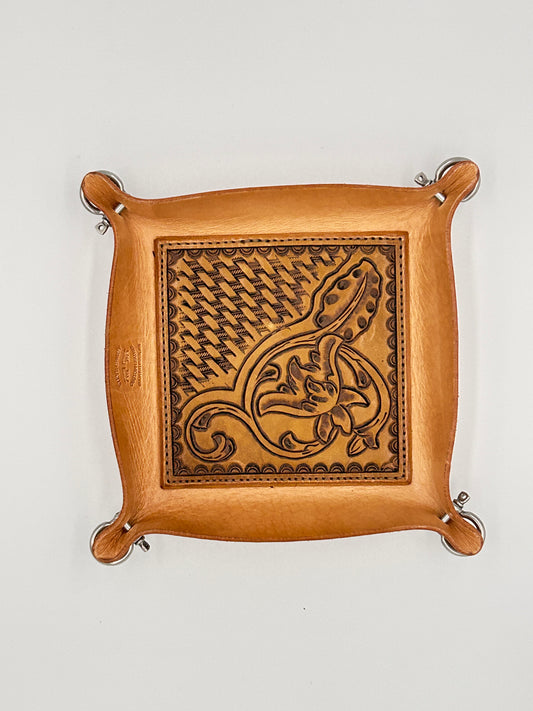 Steve Grady Leather Valet Tray