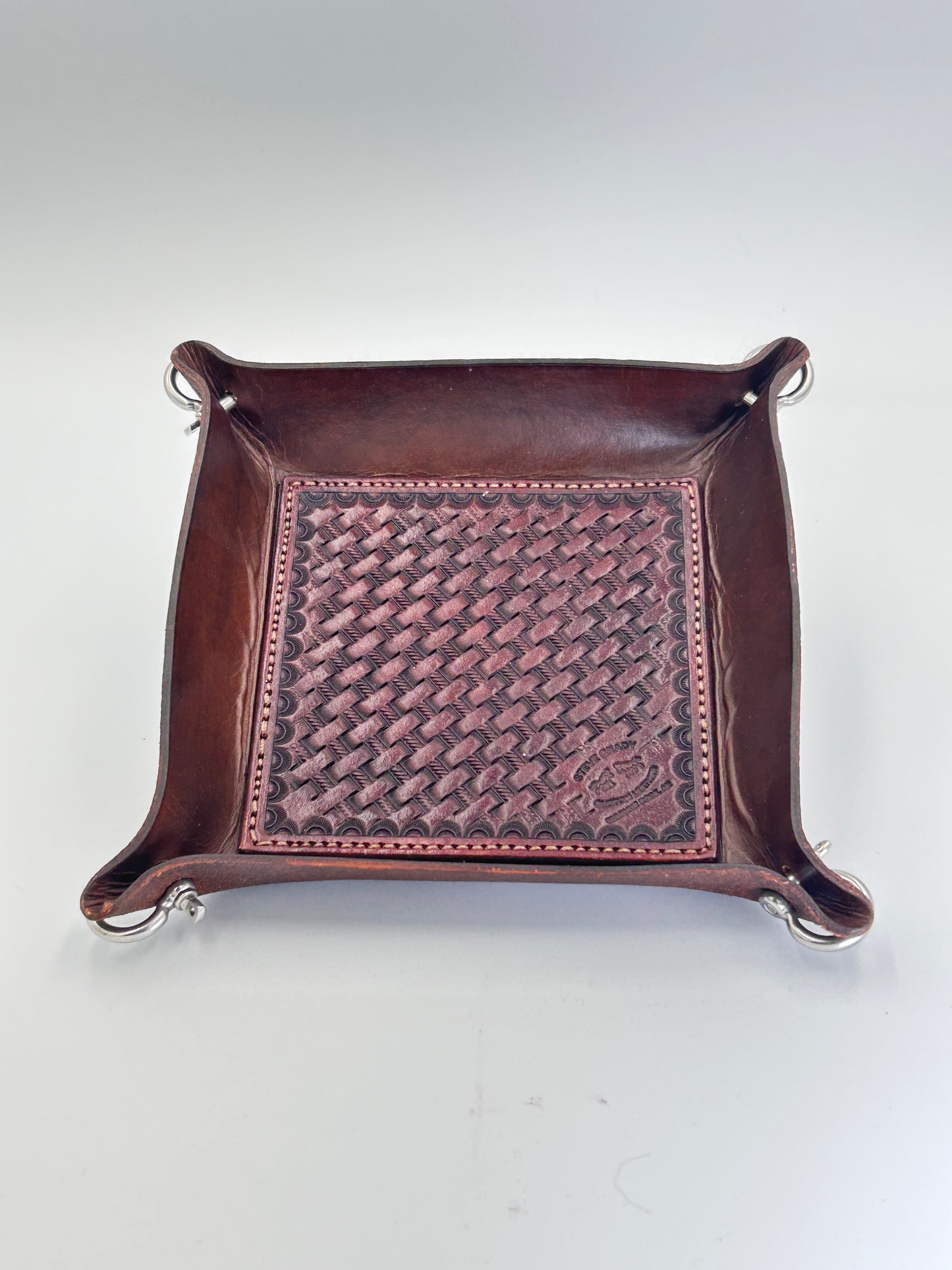Steve Grady Leather Valet Tray