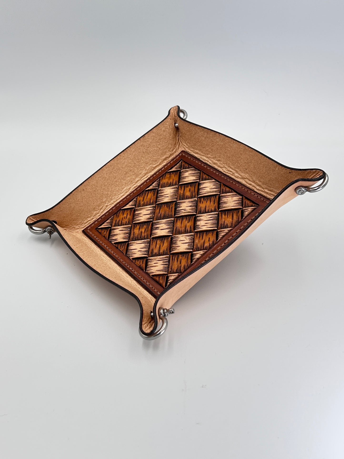 Steve Grady Leather Valet Tray