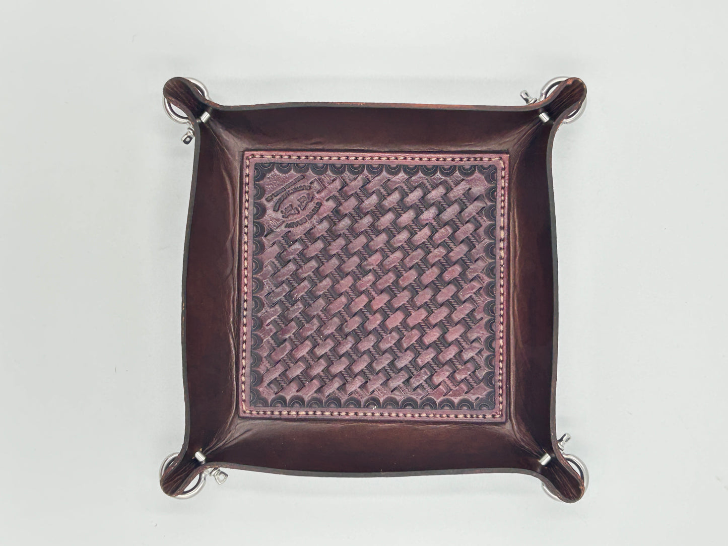 Steve Grady Leather Valet Tray