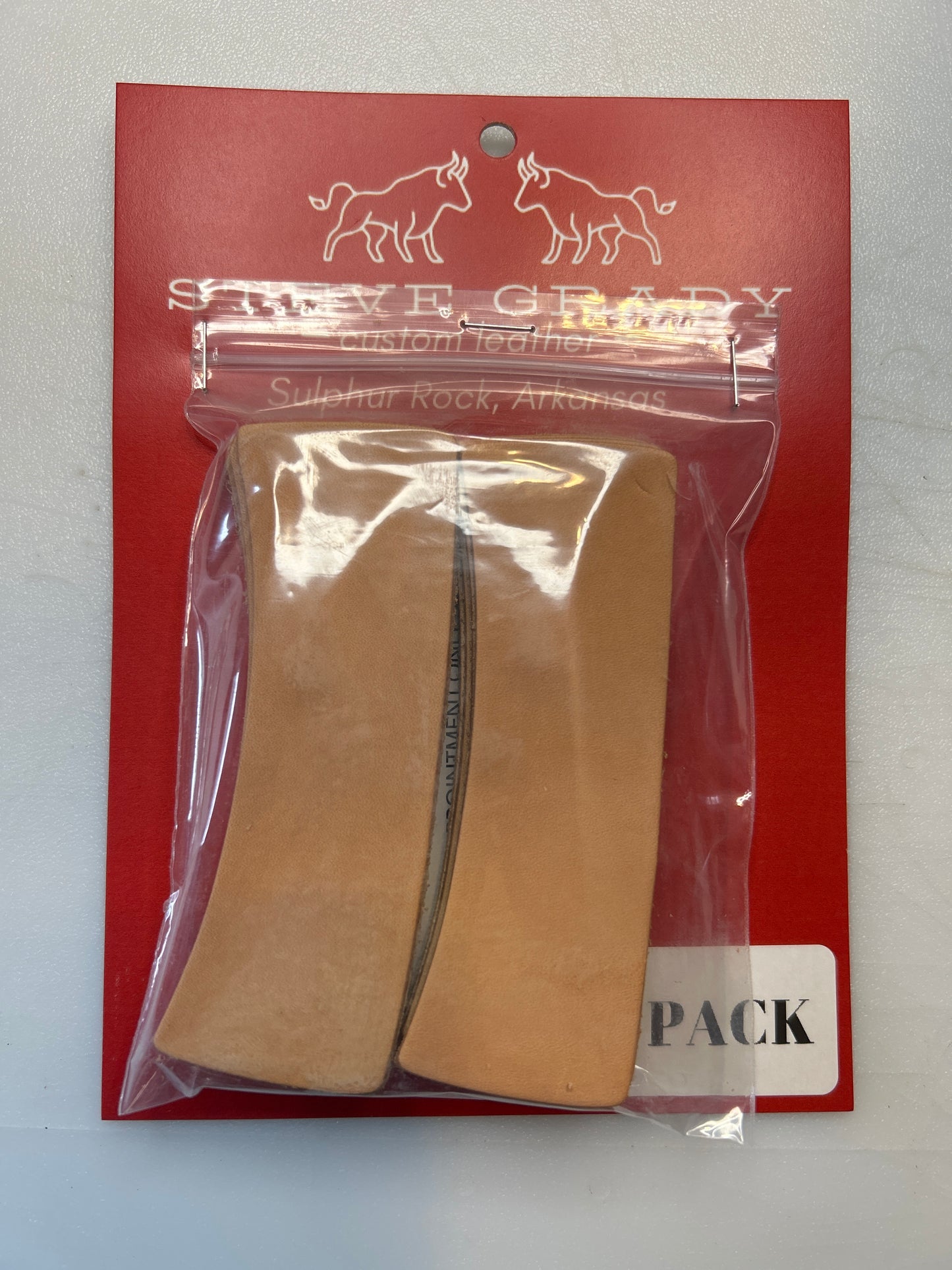 Large leather hair clip blanks (10 pack)