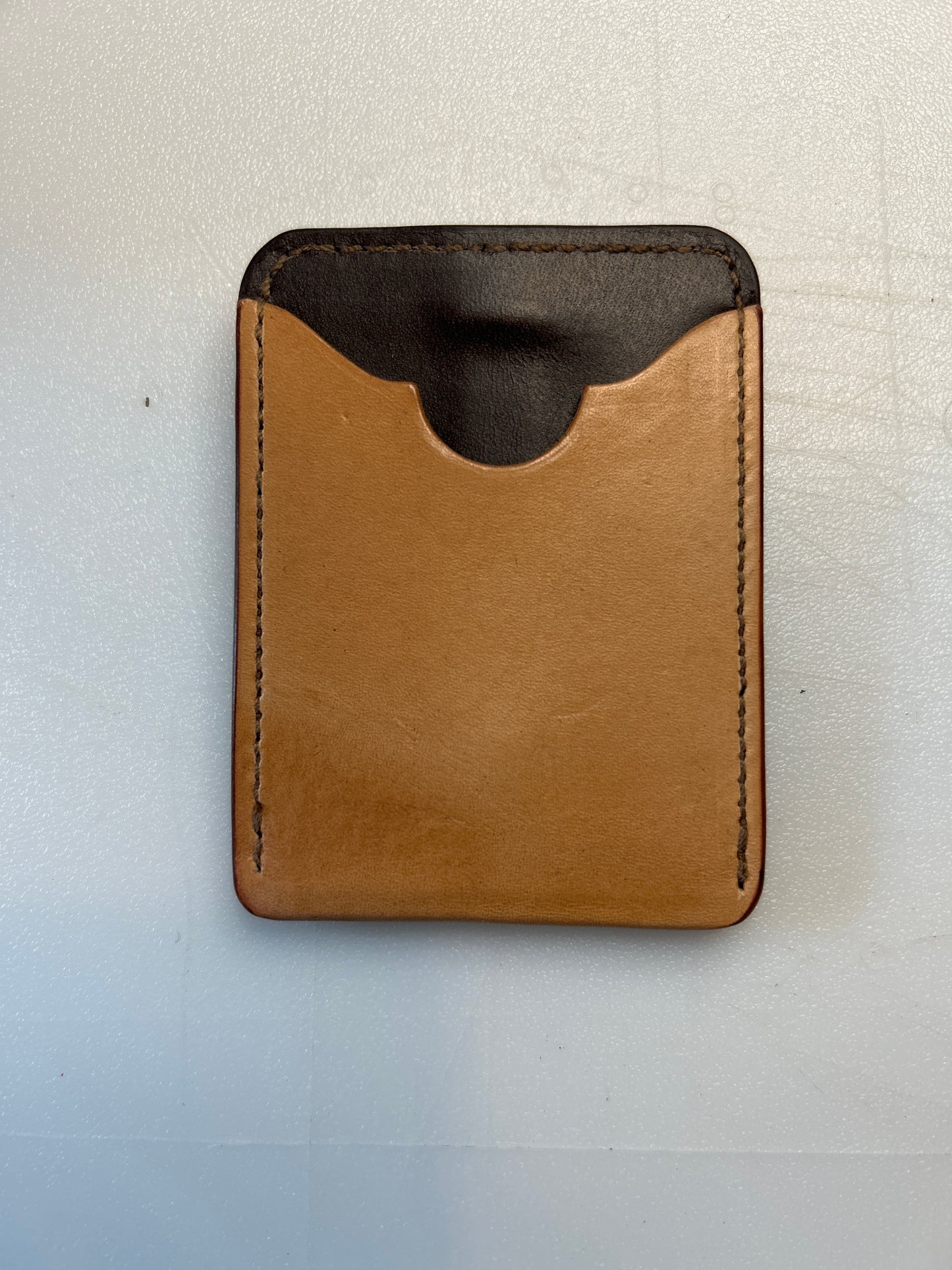 Plain western money clip wallet