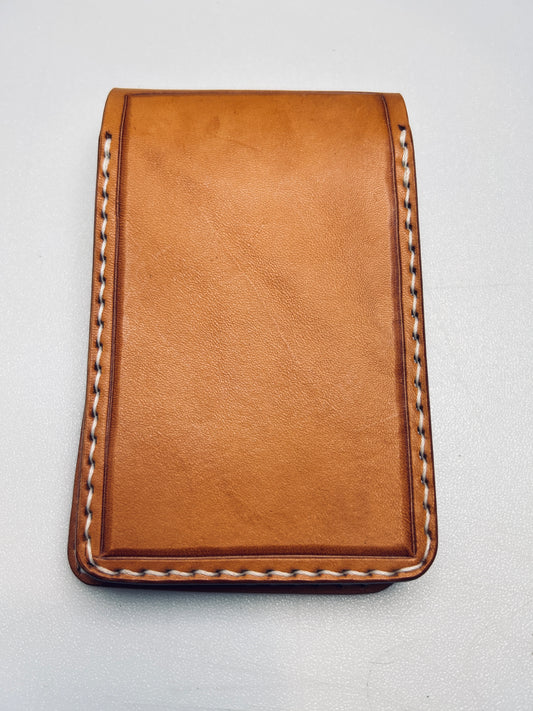 Leather pocket notebook